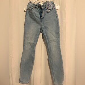 Light Wash Skinny Jeans